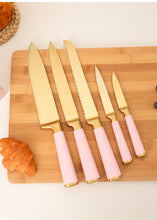 Load image into Gallery viewer, Strawberry Kisses Knife Block set